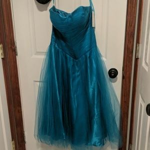 Teal dress